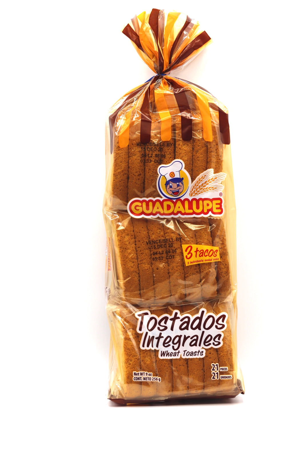 Wheat Toasts (Tostados Integrales) 21 pieces